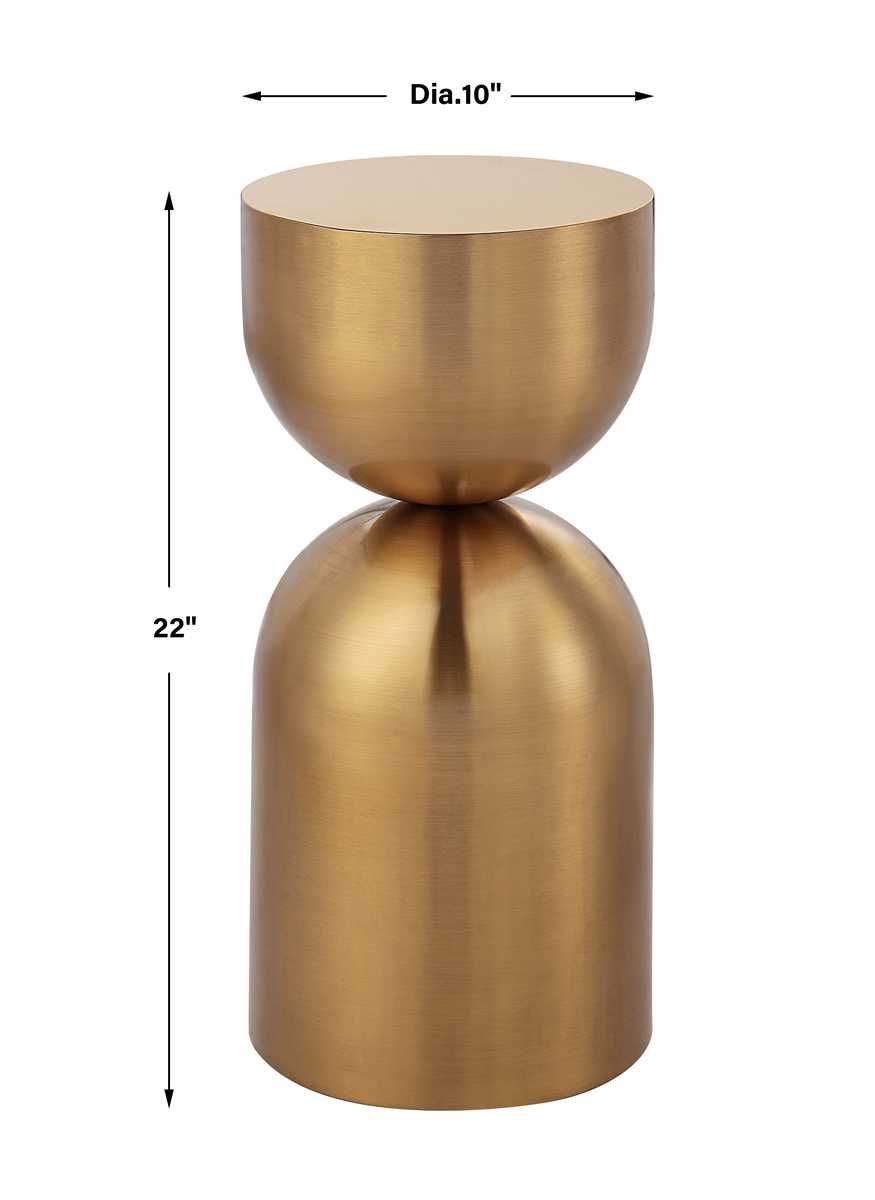 Golden Vessel Accent Table – Furniture by Uttermost | Sutter & Vale