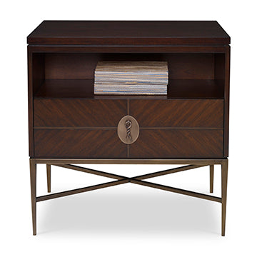 Longwood Nightstand - Walnut – Ambella Home