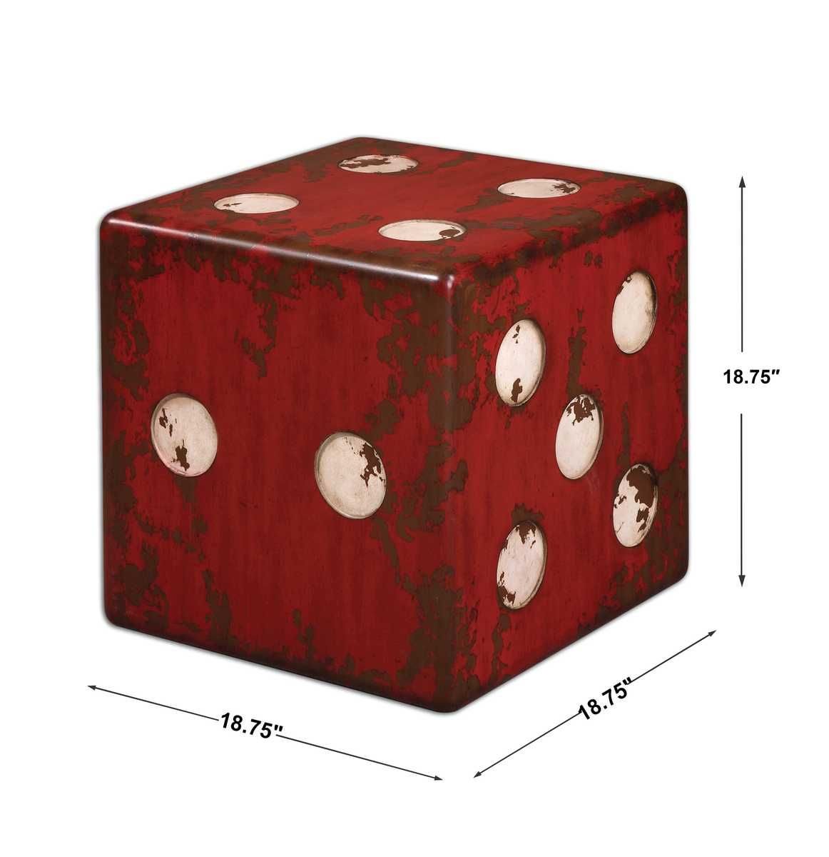 Dice Accent Table – Furniture by Uttermost | Sutter & Vale