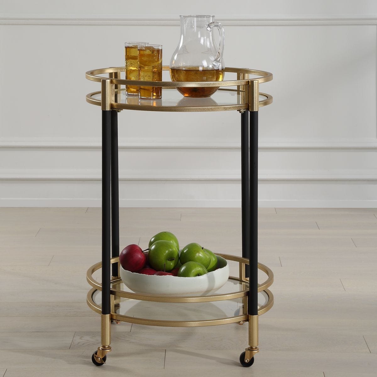 Dolly Bar Cart – Furniture by Uttermost | Sutter & Vale