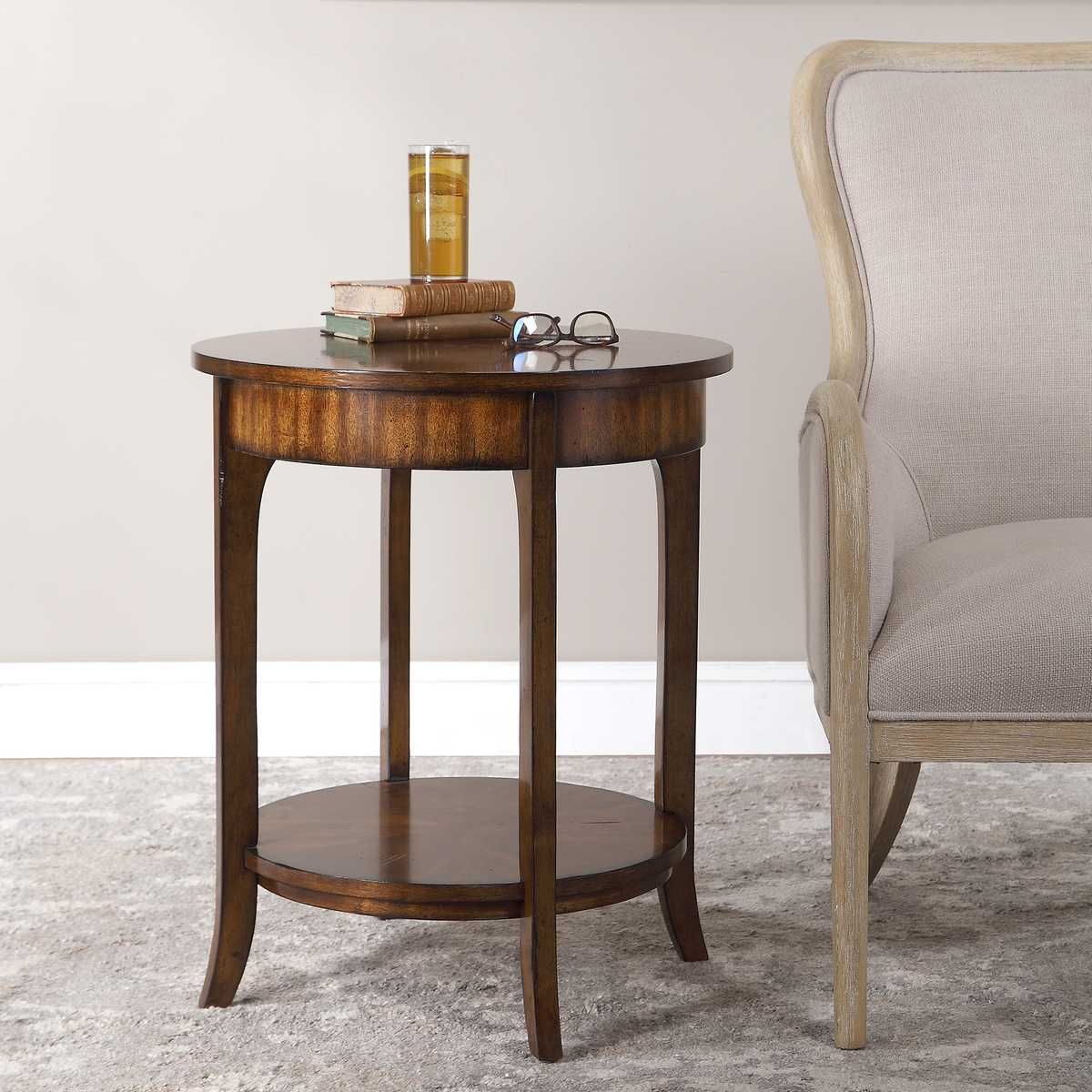 Carmel Lamp Table – Furniture by Uttermost | Sutter & Vale