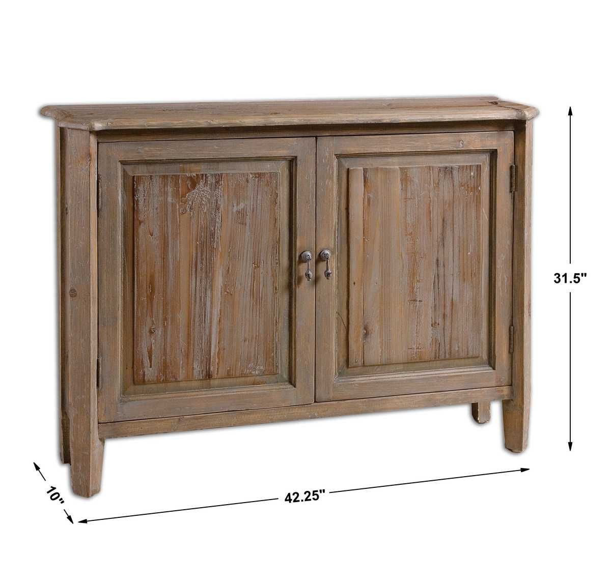 Altair 2 Door Cabinet – Furniture by Uttermost | Sutter & Vale