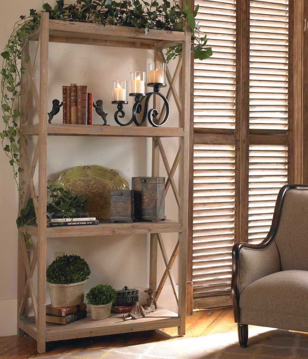 Stratford Etagere – Furniture by Uttermost | Sutter & Vale