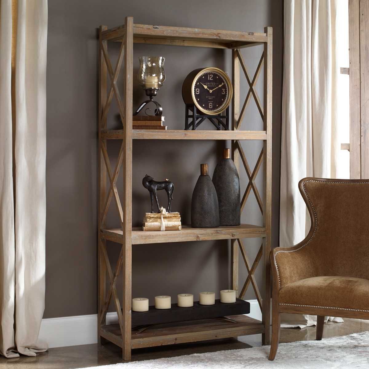 Stratford Etagere – Furniture by Uttermost | Sutter & Vale