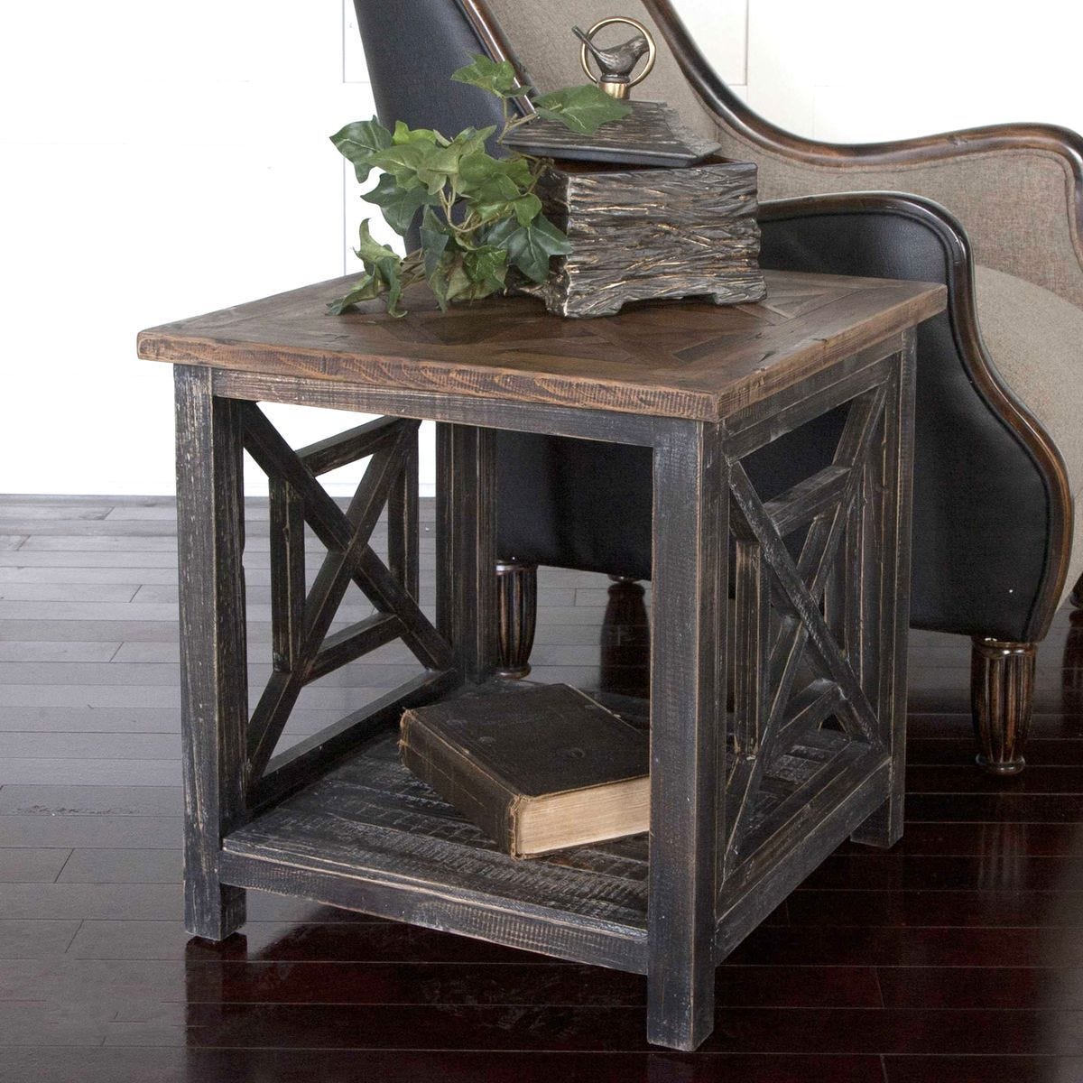 Spiro End Table – Furniture by Uttermost | Sutter & Vale