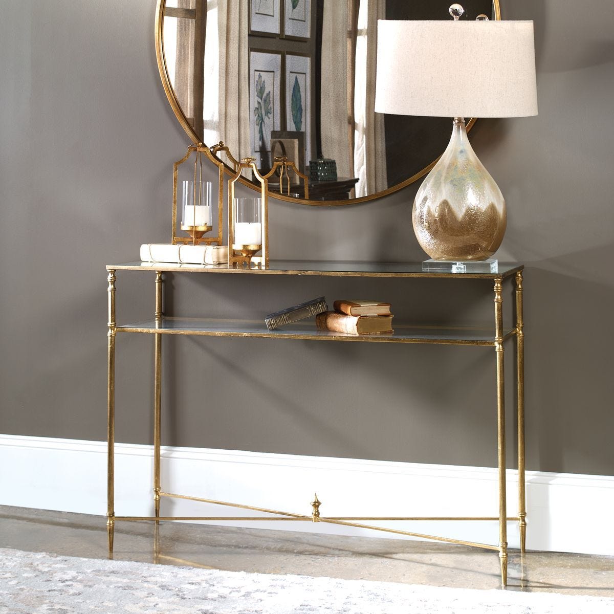 Henzler Console Table – Furniture by Uttermost | Sutter & Vale
