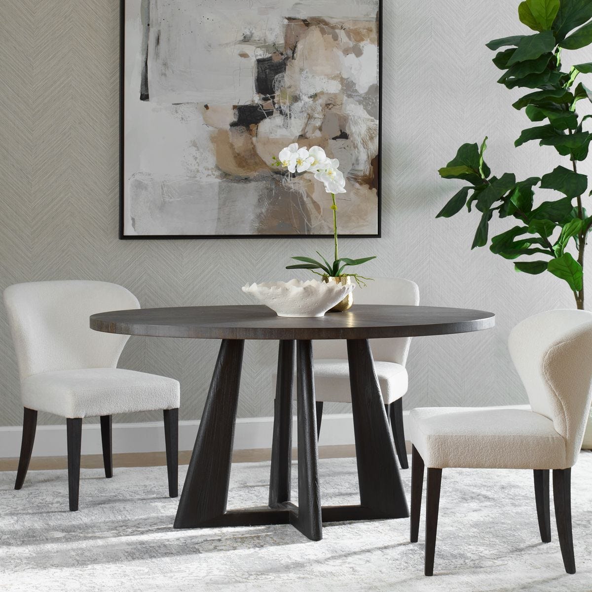 Pulsar Dining Table, 2 Cartons – Furniture by Uttermost | Sutter & Vale