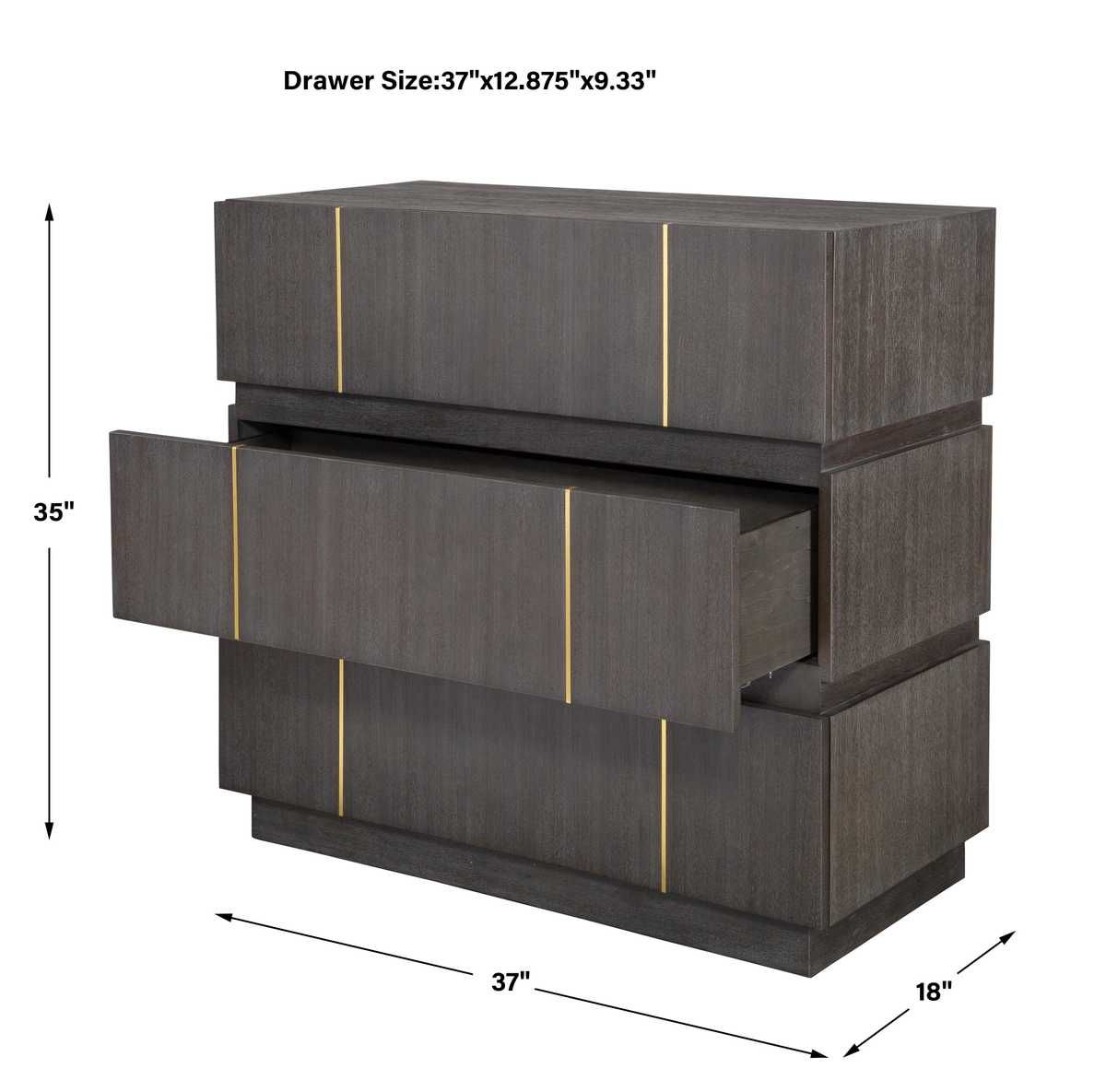 Between the Lines Accent Chest – Furniture by Uttermost | Sutter & Vale