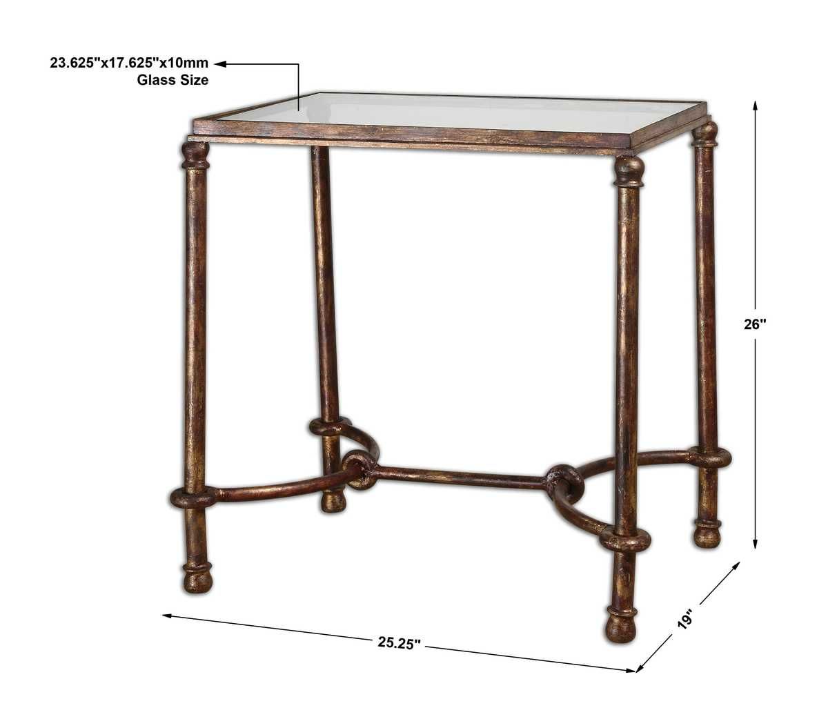 Warring End Table – Furniture by Uttermost | Sutter & Vale