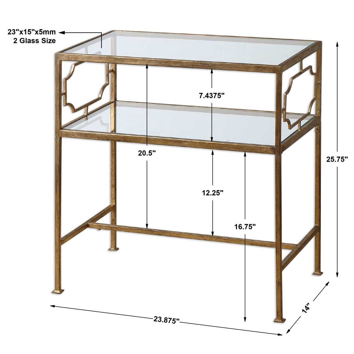 Genell Side Table – Furniture by Uttermost | Sutter & Vale