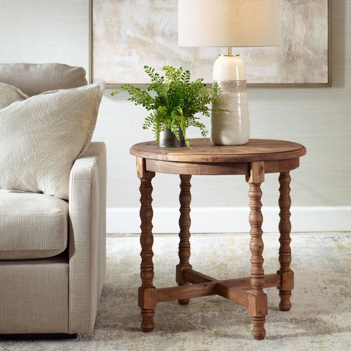 Samuelle End Table – Furniture by Uttermost | Sutter & Vale