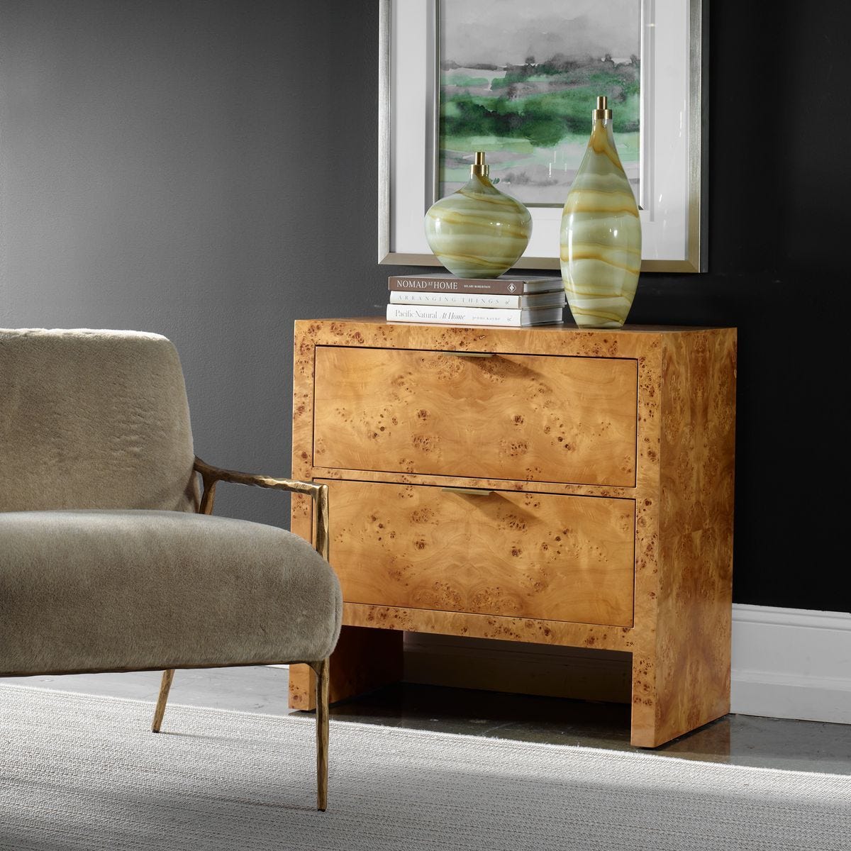 Indus 2 Drawer Chest – Furniture by Uttermost | Sutter & Vale