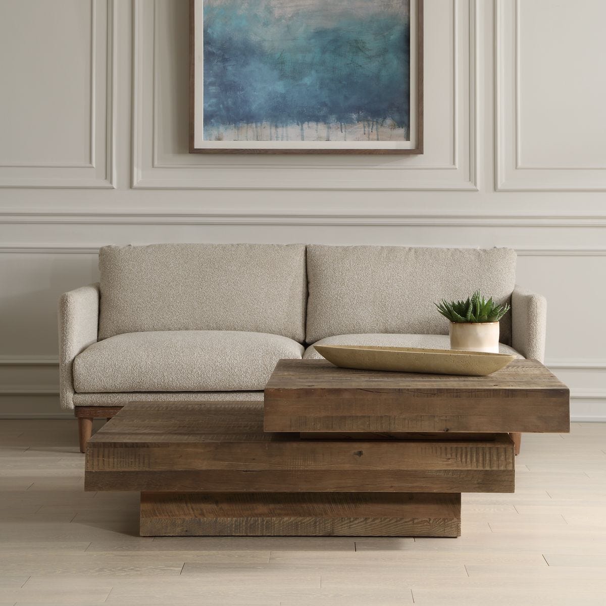 Rustic Planes Coffee Table – Furniture by Uttermost | Sutter & Vale