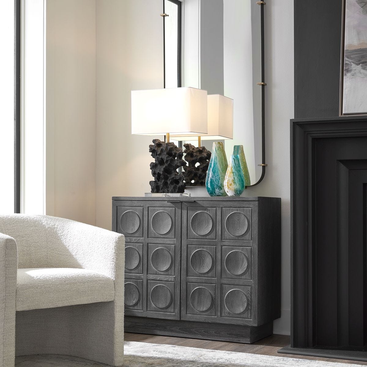 Shelby 2 Door Cabinet – Furniture by Uttermost | Sutter & Vale