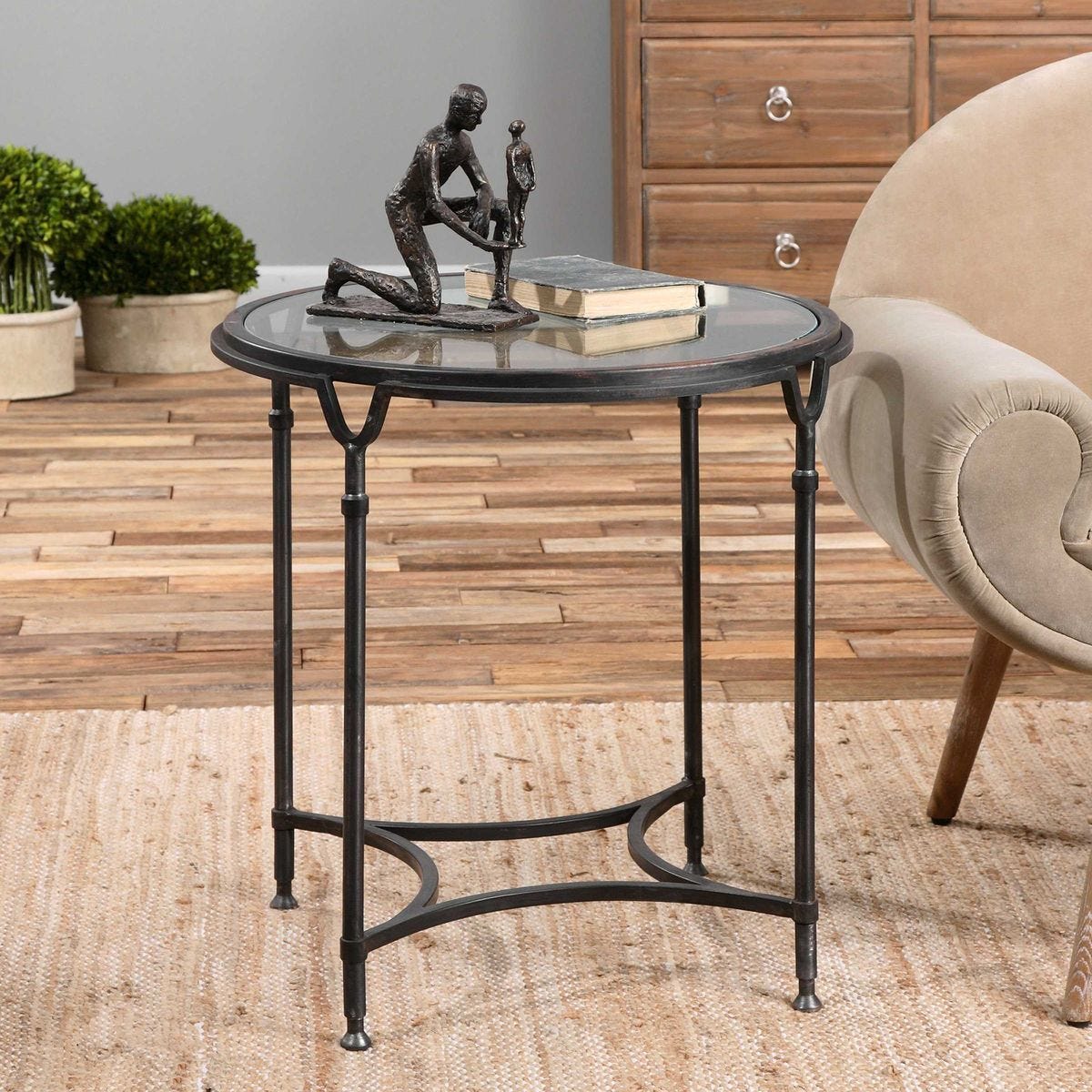 Samson Side Table – Furniture by Uttermost | Sutter & Vale