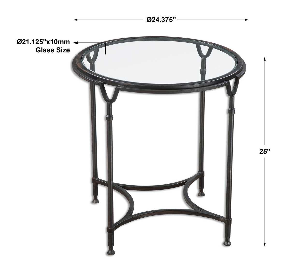 Samson Side Table – Furniture by Uttermost | Sutter & Vale