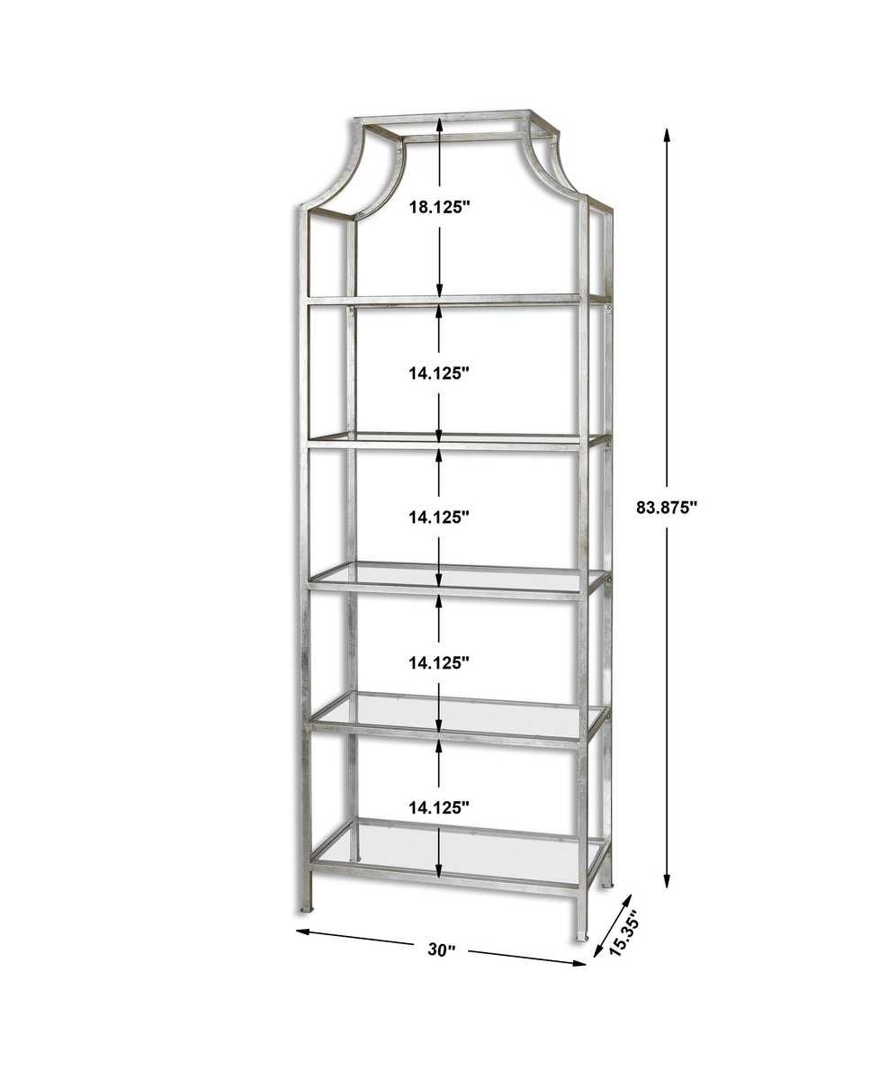 Aurelie Etagere – Furniture by Uttermost | Sutter & Vale