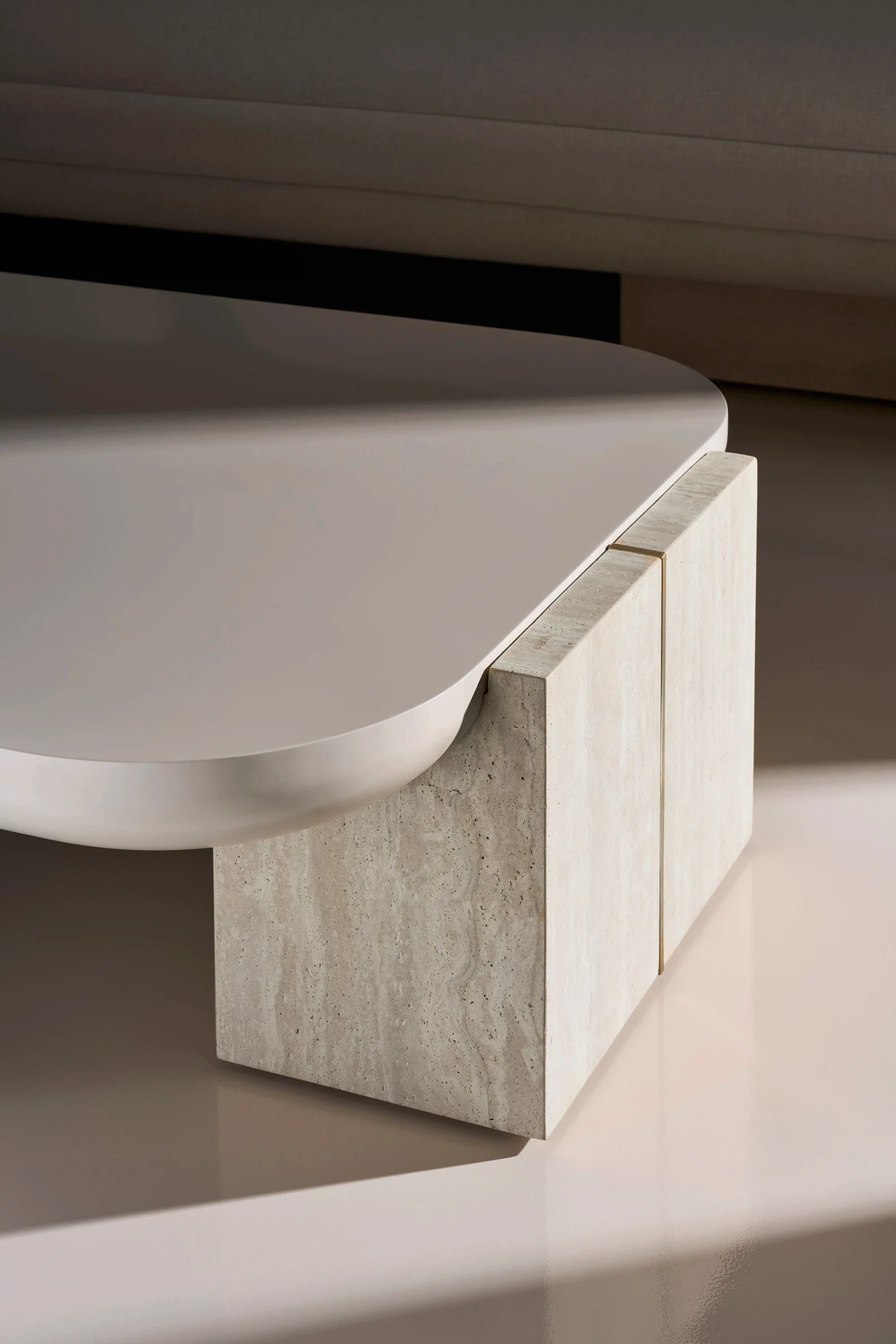 Overlap Rec Cocktail Table Light – Coffee Tables by Caracole | Sutter & Vale