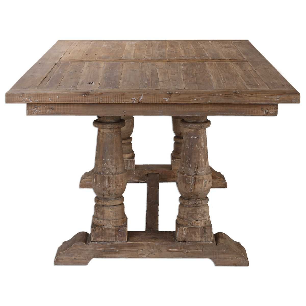 Stratford Rectangle Dining Table – Furniture by Uttermost | Sutter & Vale