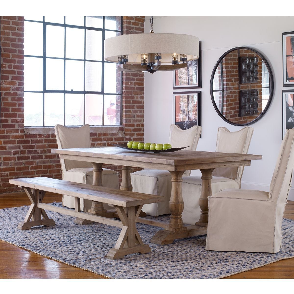 Stratford Rectangle Dining Table – Furniture by Uttermost | Sutter & Vale