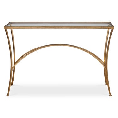 Alayna Console Table, Gold
