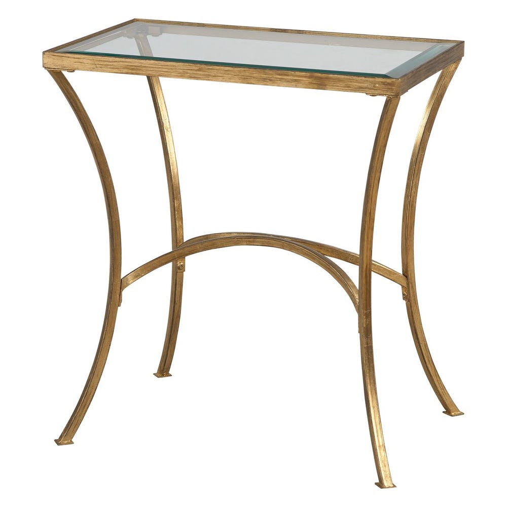 Alayna End Table, Gold