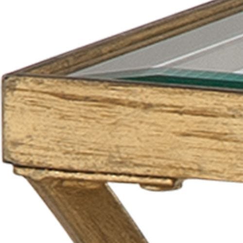 Alayna End Table, Gold – Furniture by Uttermost | Sutter & Vale
