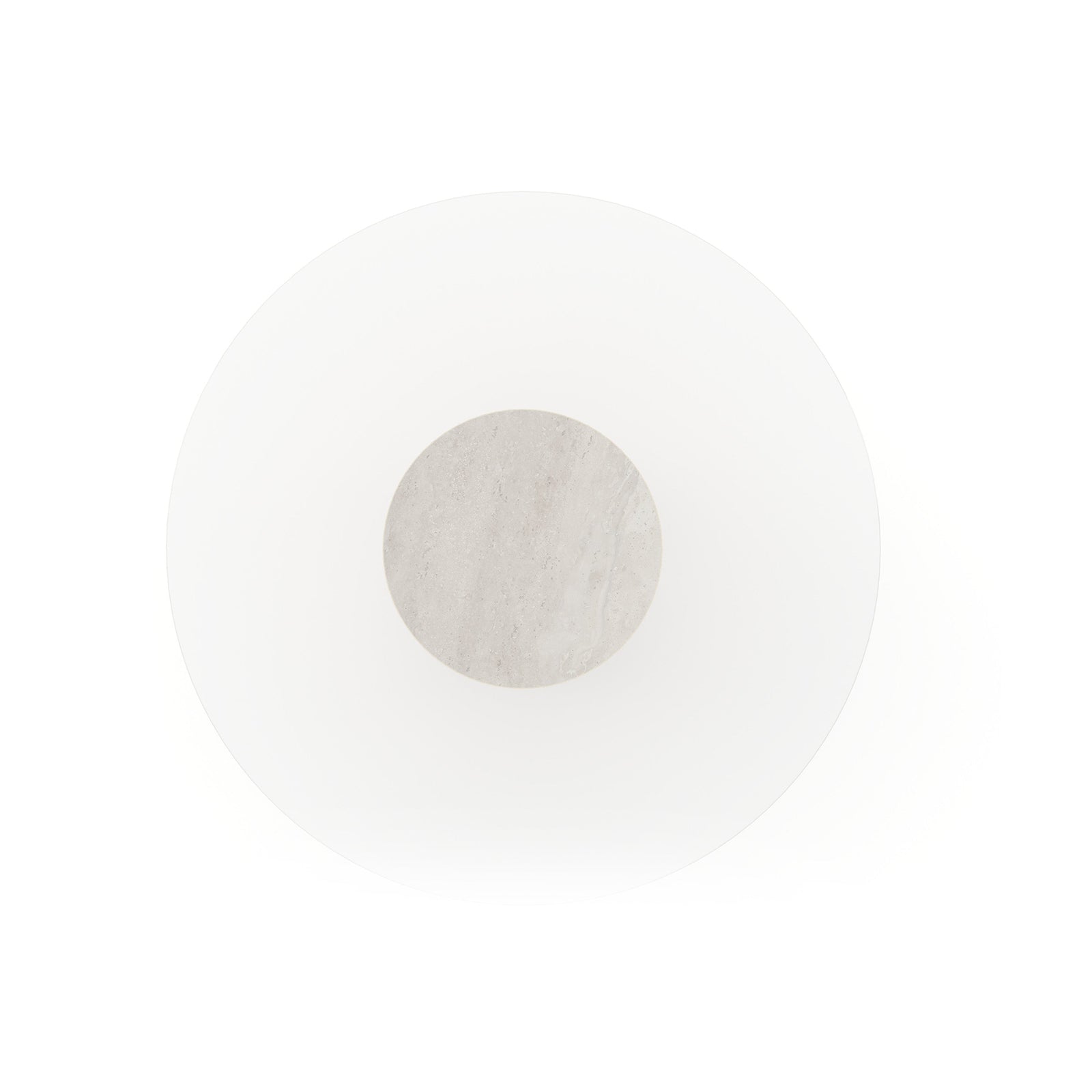 Rhythm Round Glass Top Dining Tbl