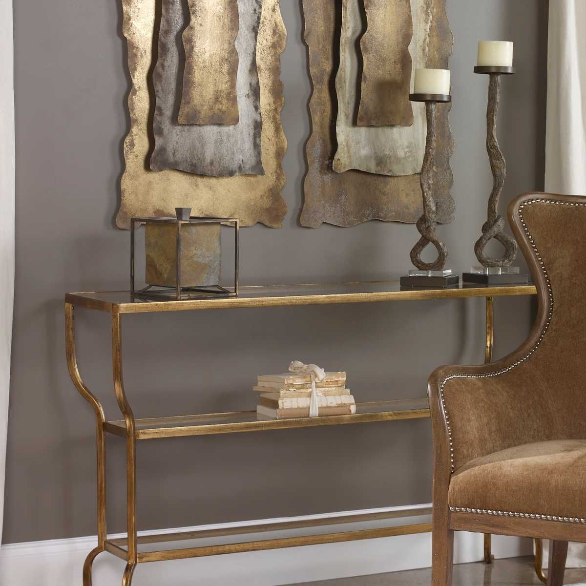 Deline Console Table – Furniture by Uttermost | Sutter & Vale