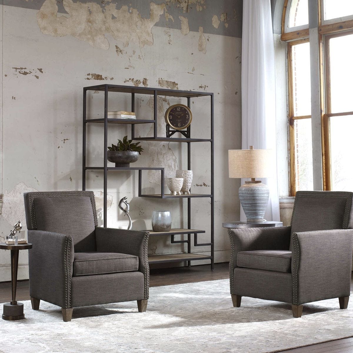 Sherwin Etagere, 2 Cartons – Furniture by Uttermost | Sutter & Vale