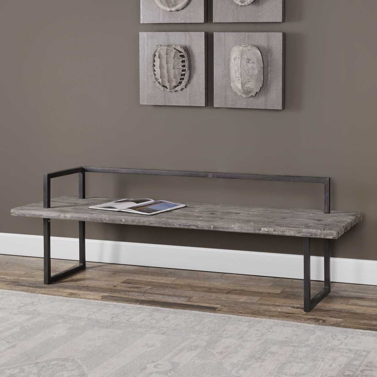 Herbert Bench – Furniture by Uttermost | Sutter & Vale