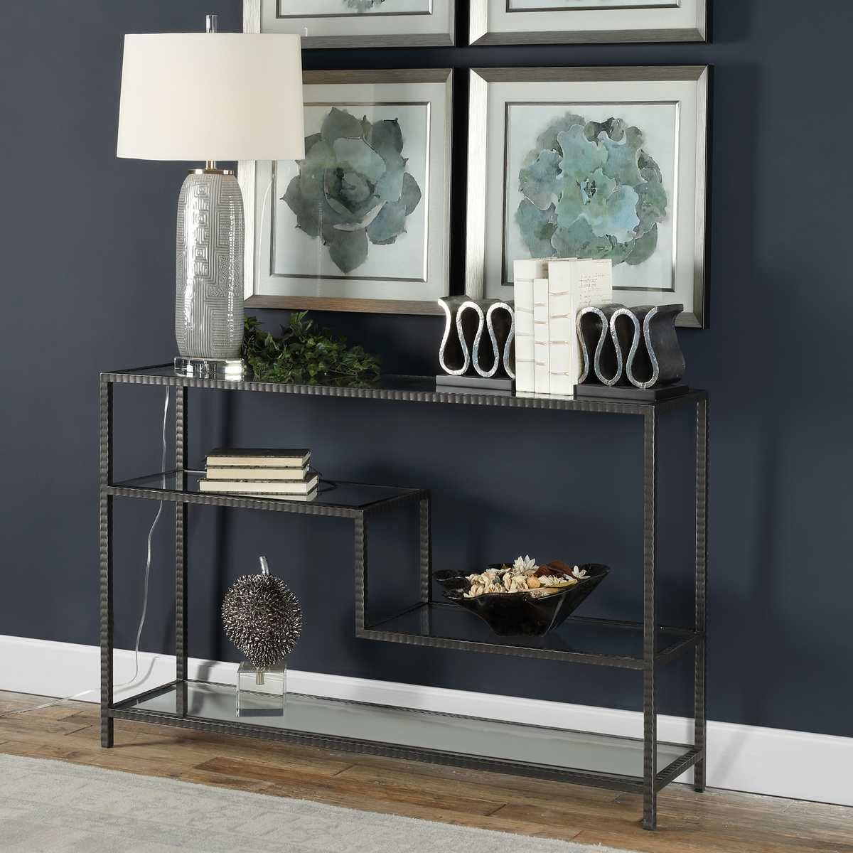 Leo Console Table – Furniture by Uttermost | Sutter & Vale