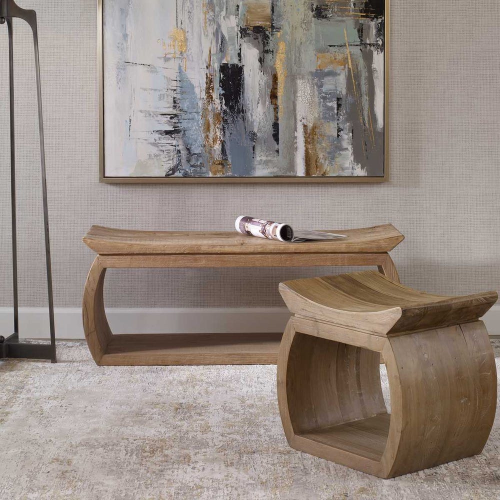 Connor Small Bench, Natural