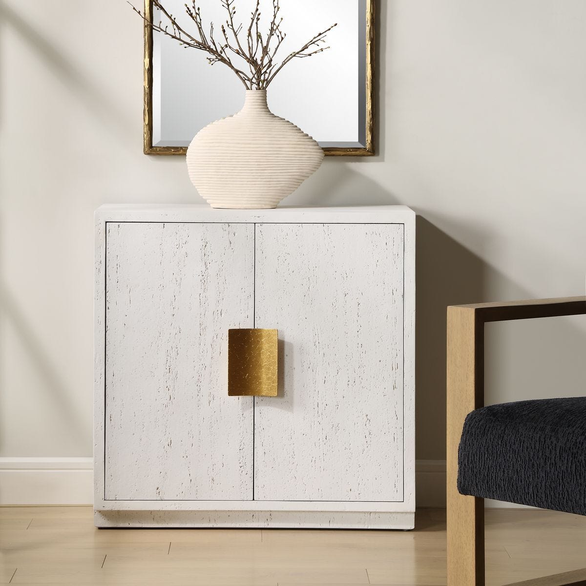 Emma 2 Door Cabinet – Furniture by Uttermost | Sutter & Vale