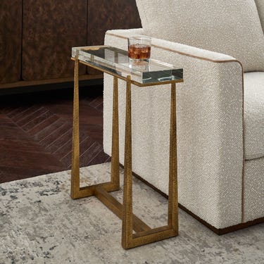 Midas Accent Table, Gold