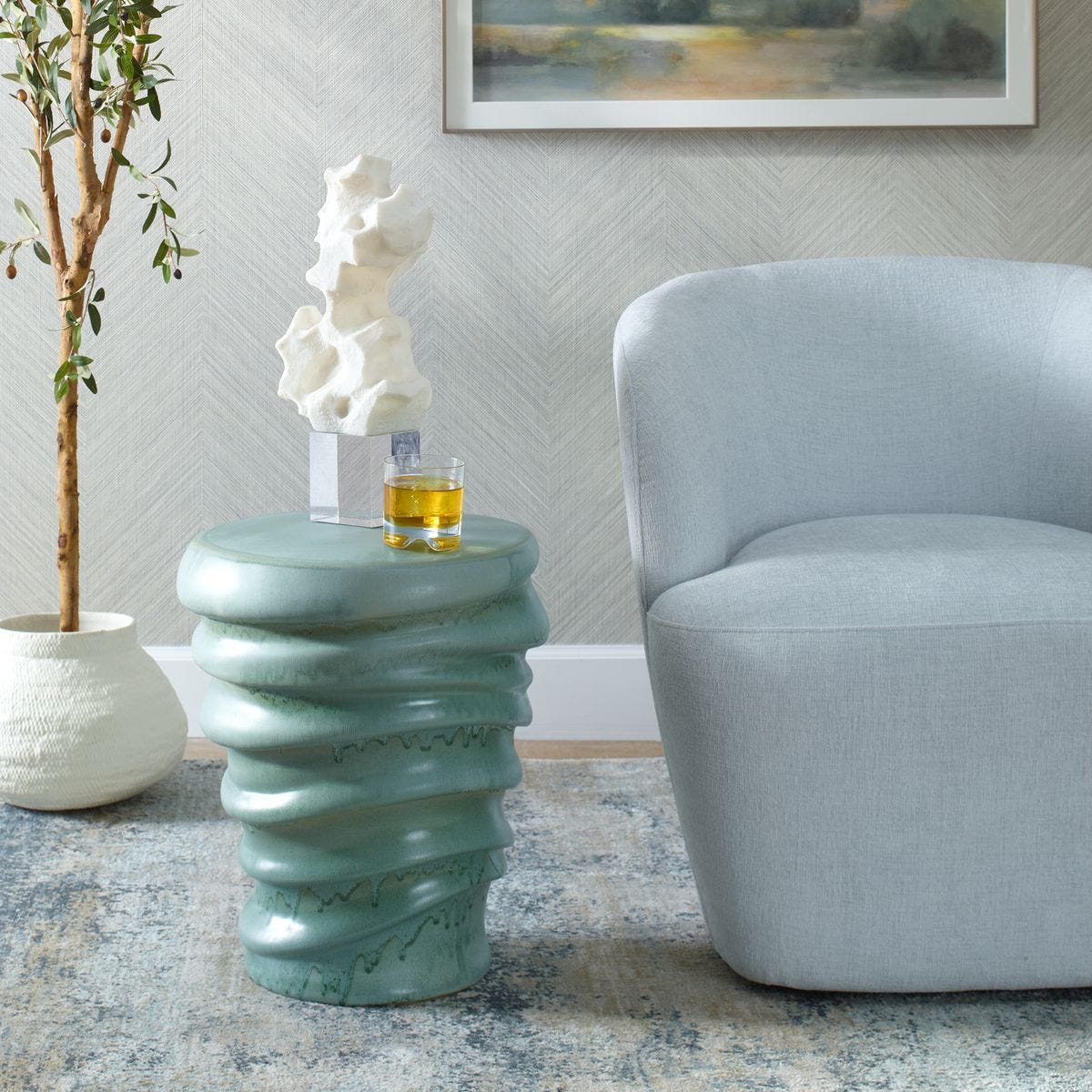 Skye Garden Stool – Furniture by Uttermost | Sutter & Vale