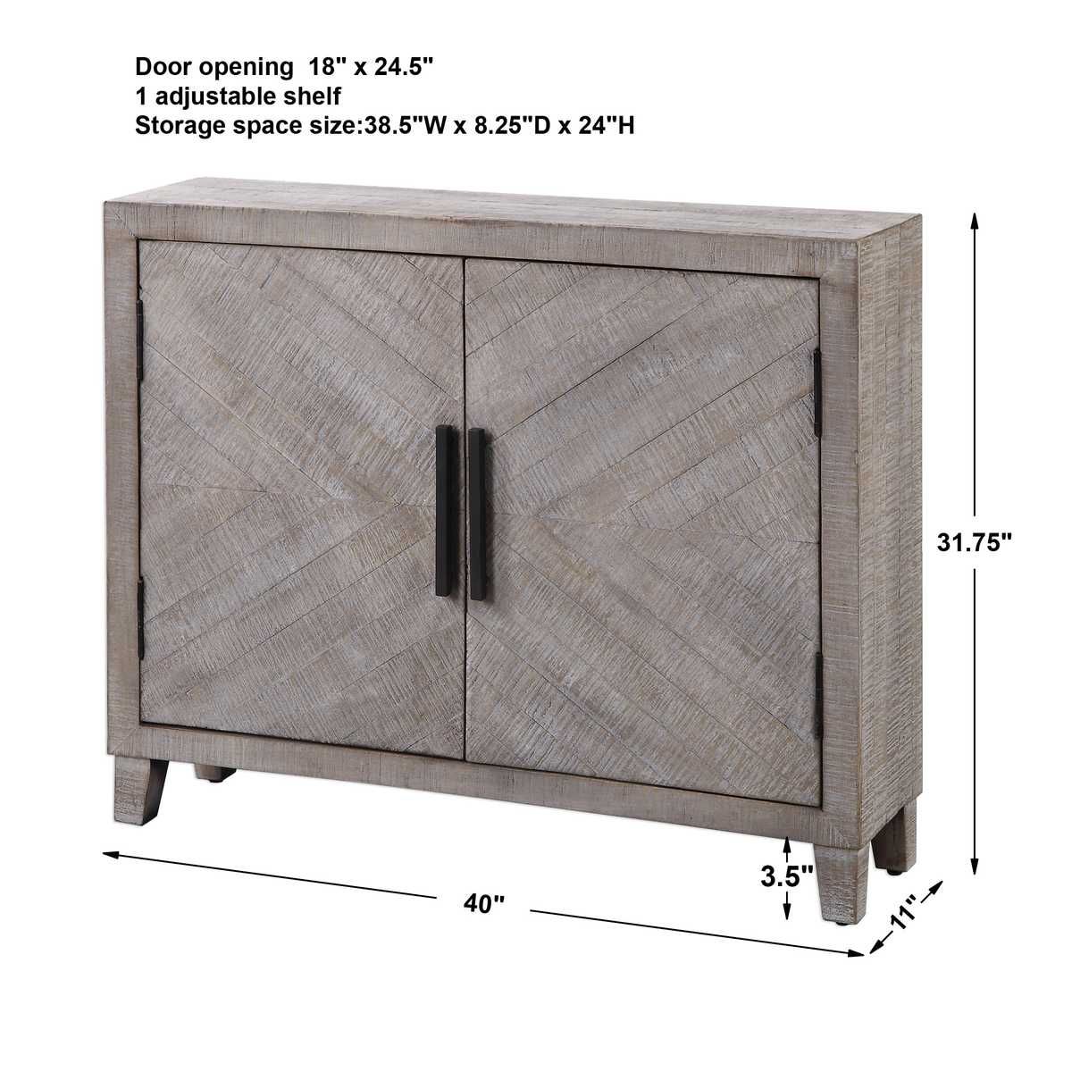 Adalind 2 Door Cabinet by Uttermost