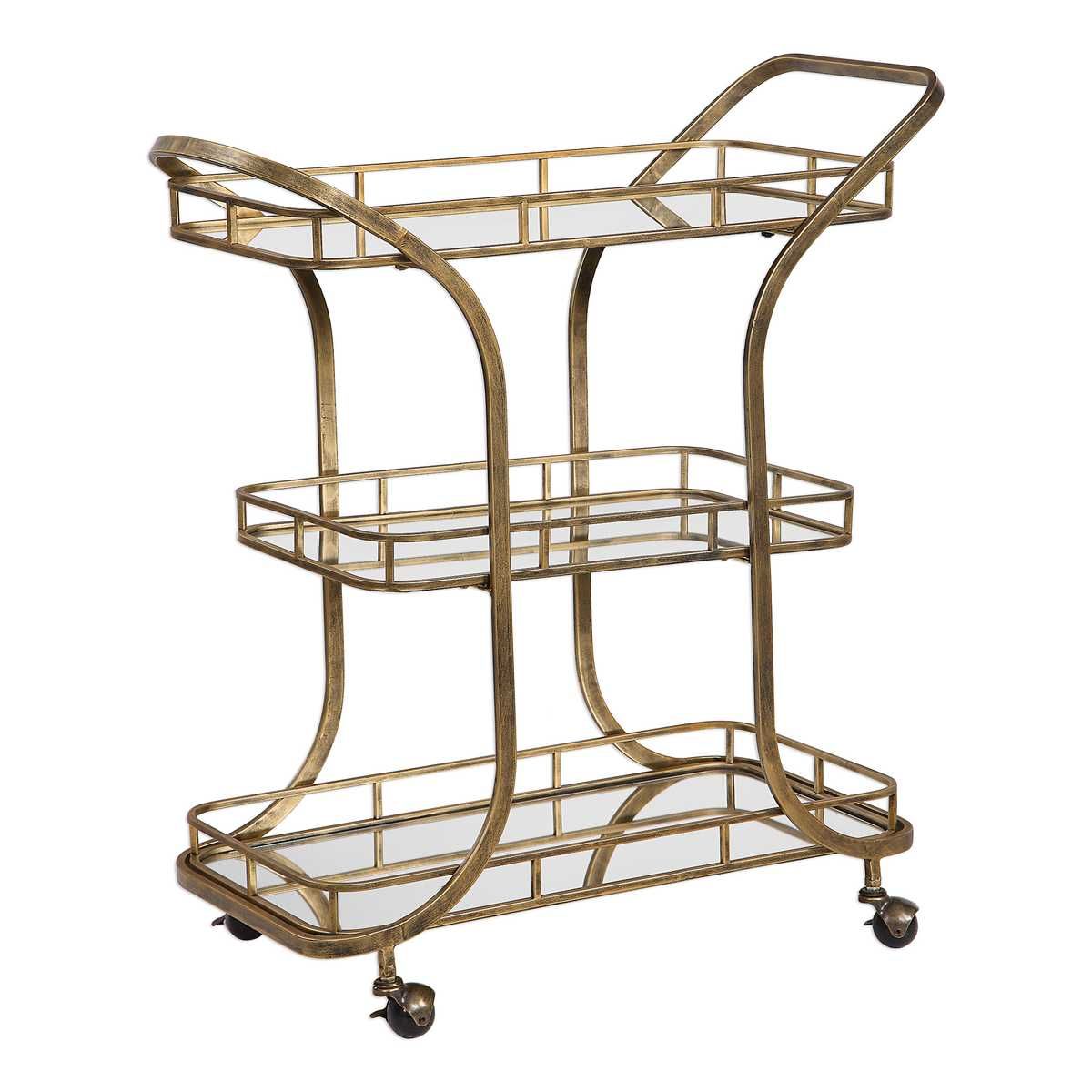 Stassi Serving Cart – Furniture by Uttermost | Sutter & Vale