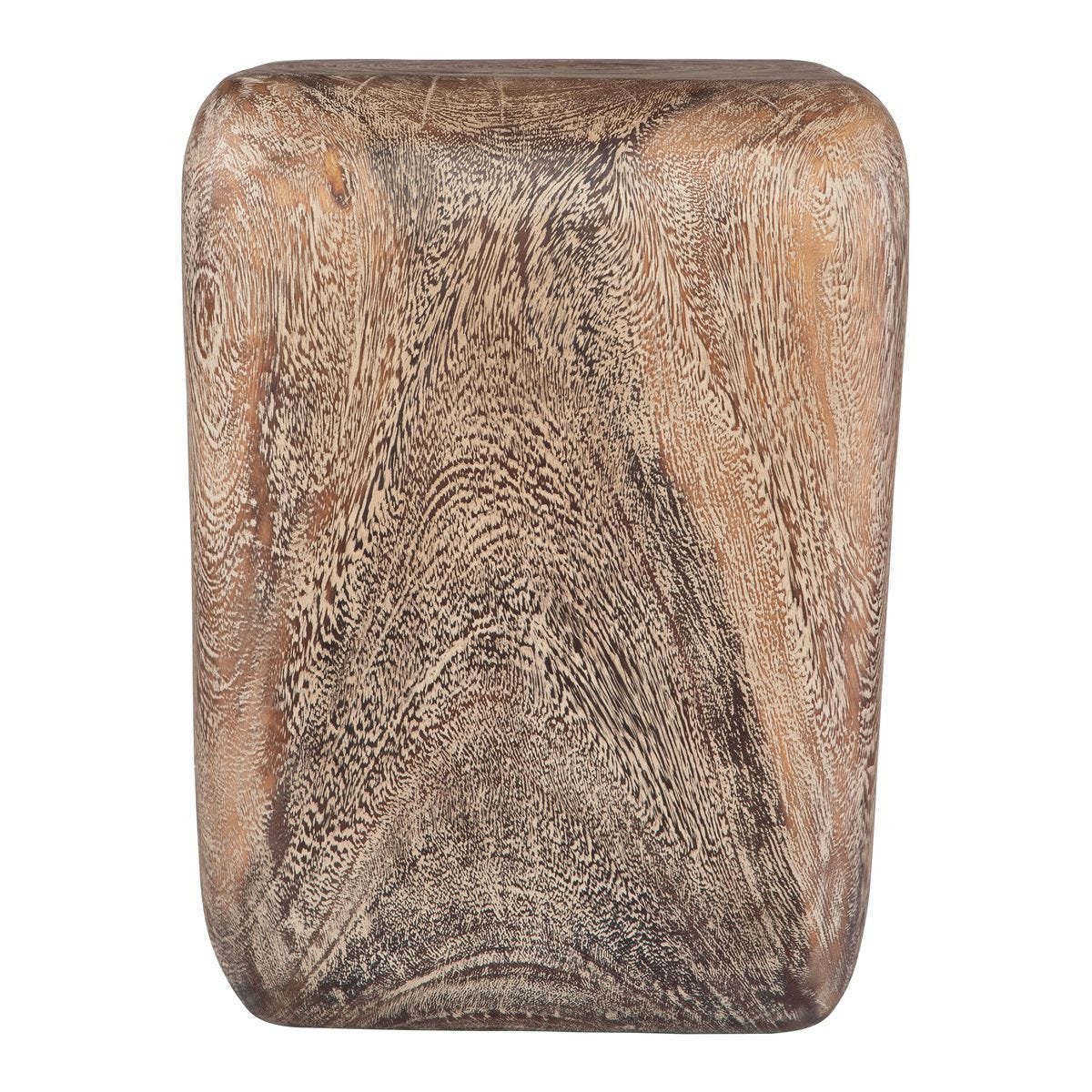 Loophole Accent Stool, Bleached Wash – Furniture by Uttermost | Sutter & Vale
