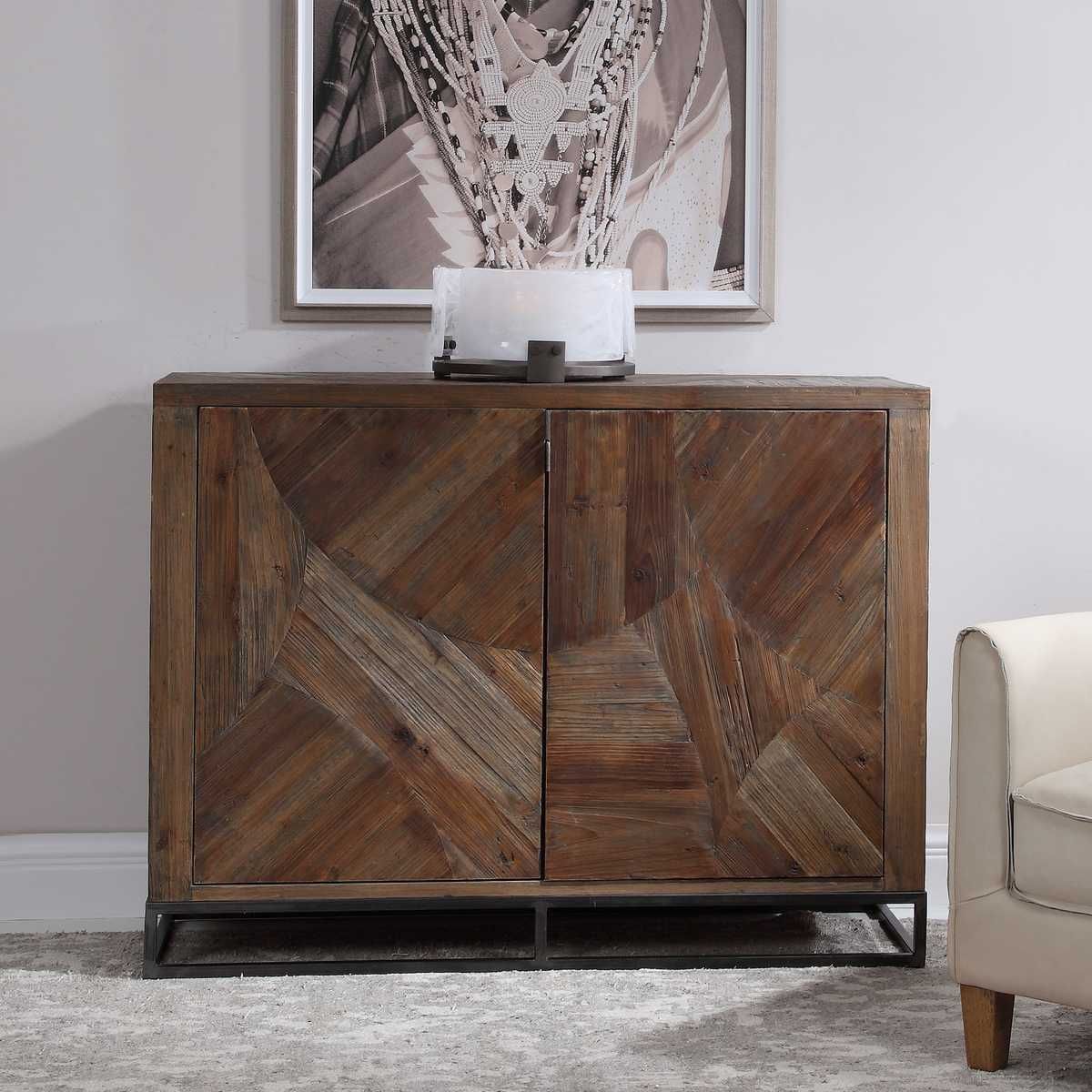 Evros 2 Door Cabinet – Furniture by Uttermost | Sutter & Vale