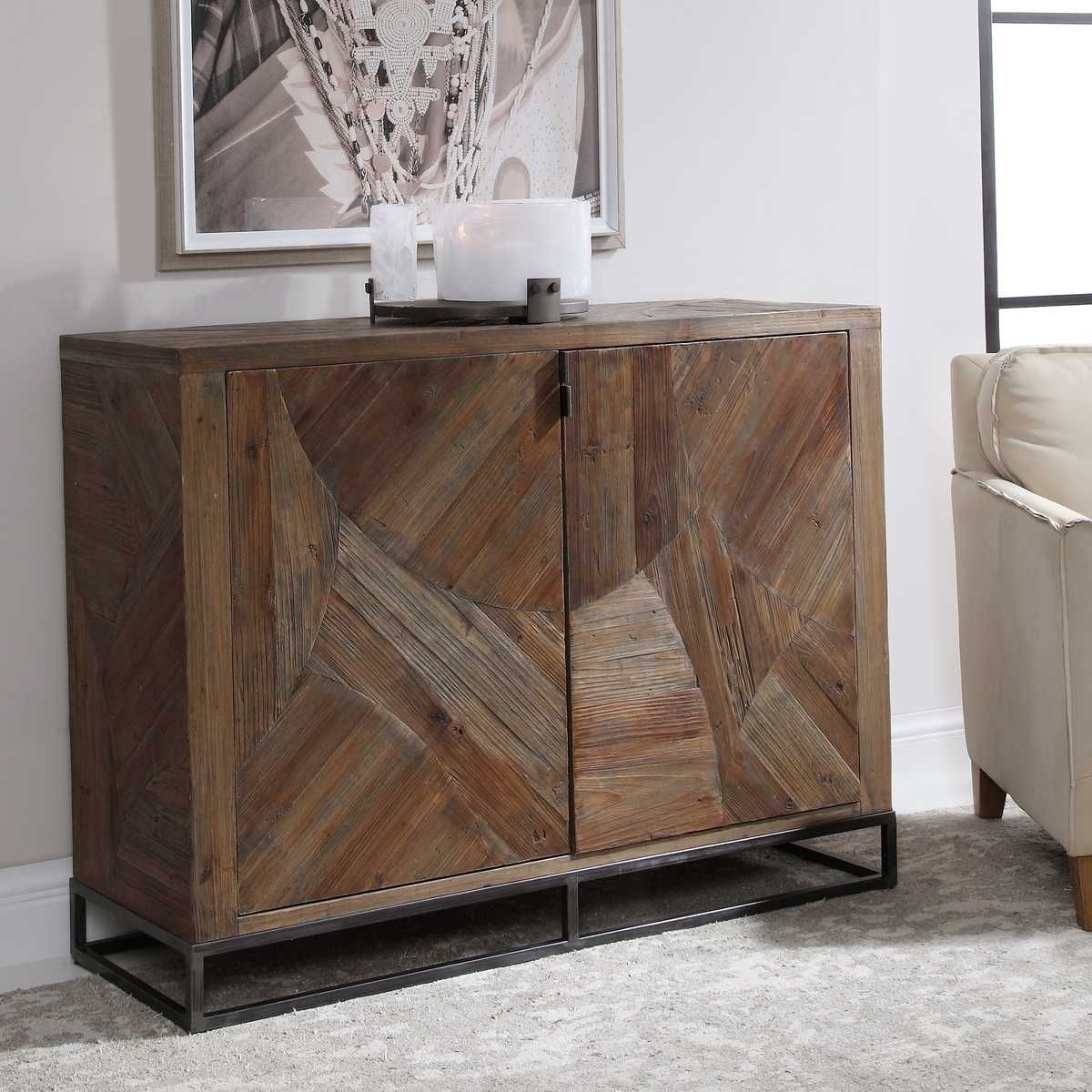 Evros 2 Door Cabinet – Furniture by Uttermost | Sutter & Vale