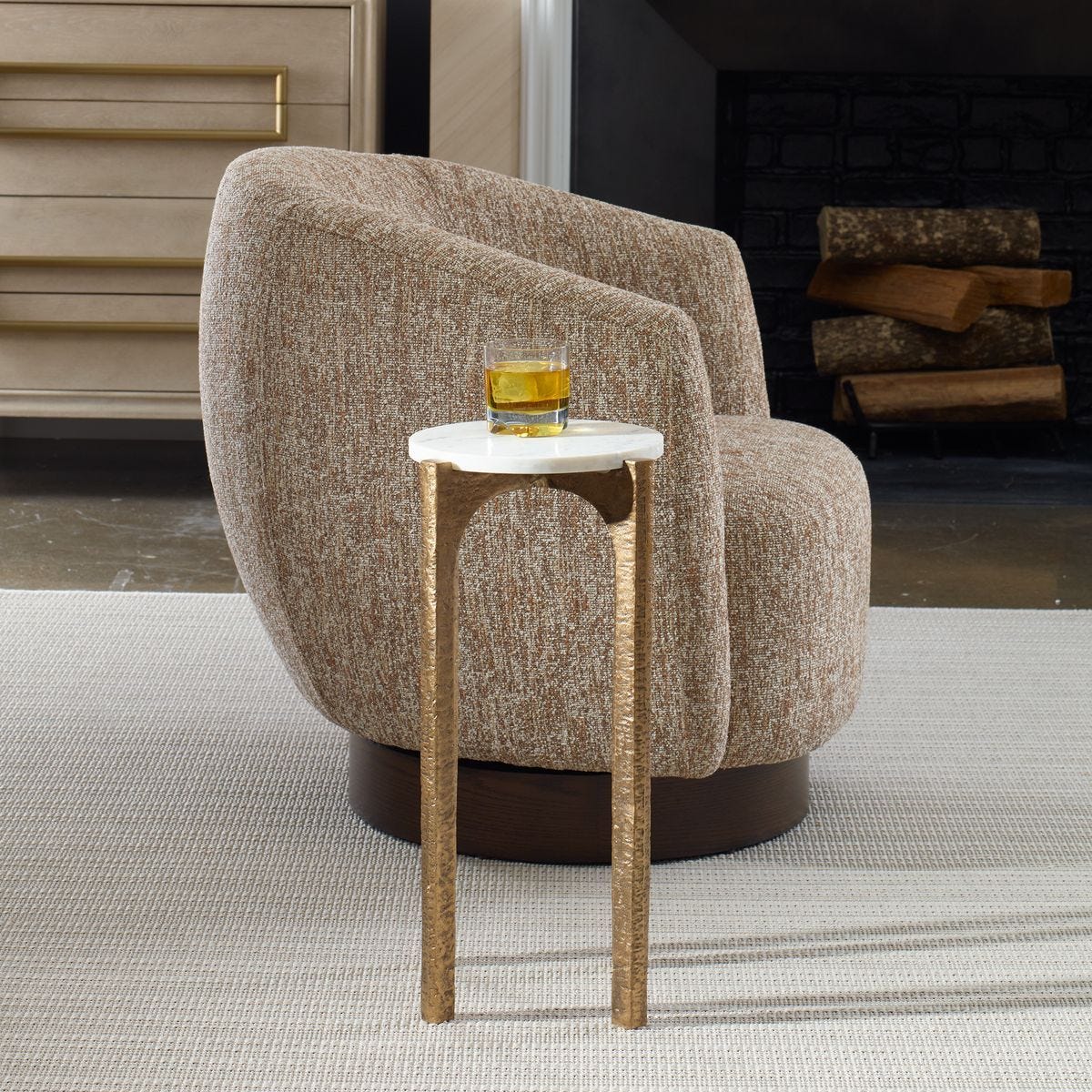 Vivi Drink Table – Furniture by Uttermost | Sutter & Vale