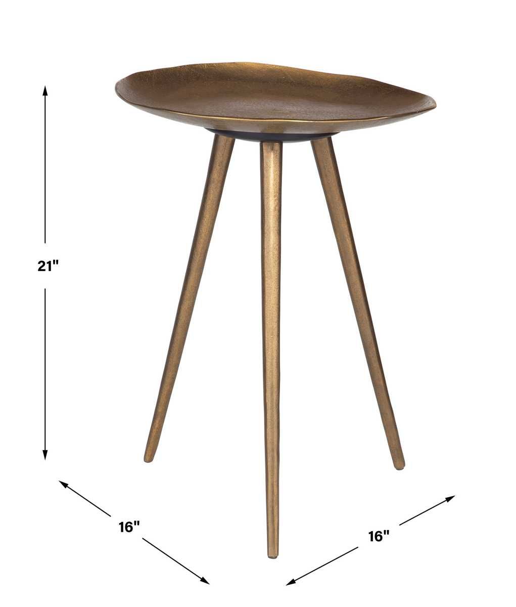 Lily Pad Accent Table – Furniture by Uttermost | Sutter & Vale