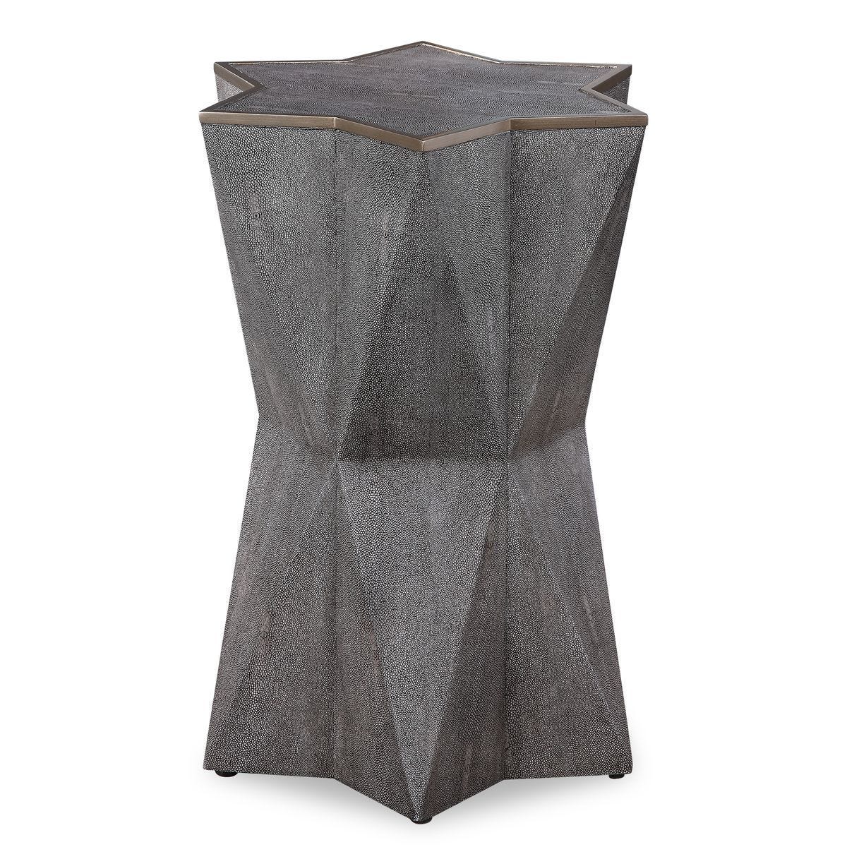 Capella Accent Table, Gray – Furniture by Uttermost | Sutter & Vale