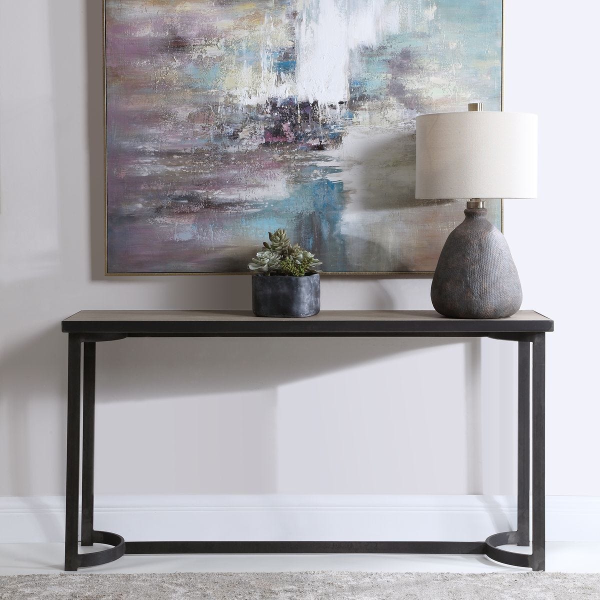 Basuto Console Table – Furniture by Uttermost | Sutter & Vale