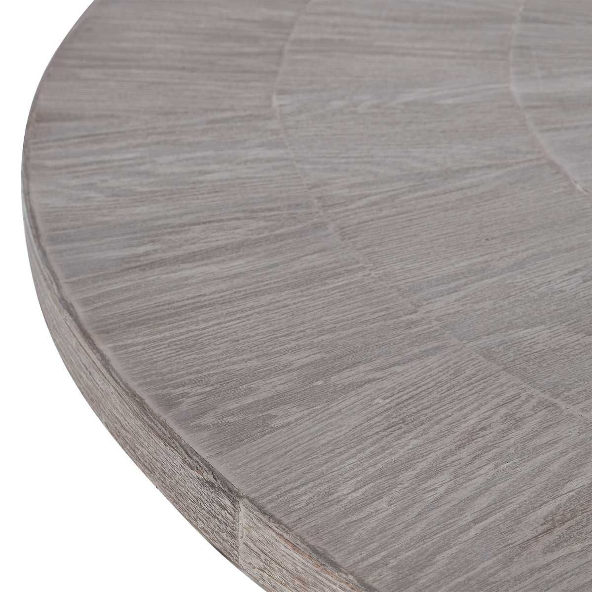 Gidran Dining Table, Gray, 2 Cartons – Furniture by Uttermost | Sutter & Vale