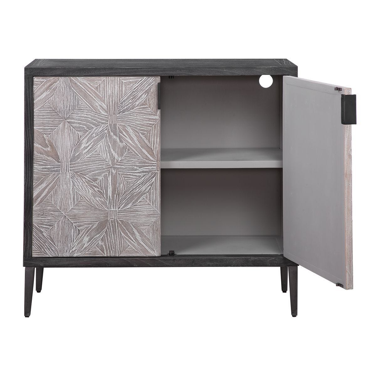Laurentia 2 Door Cabinet – Furniture by Uttermost | Sutter & Vale