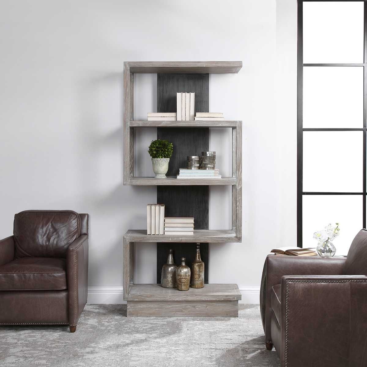 Nicasia Etagere – Furniture by Uttermost | Sutter & Vale