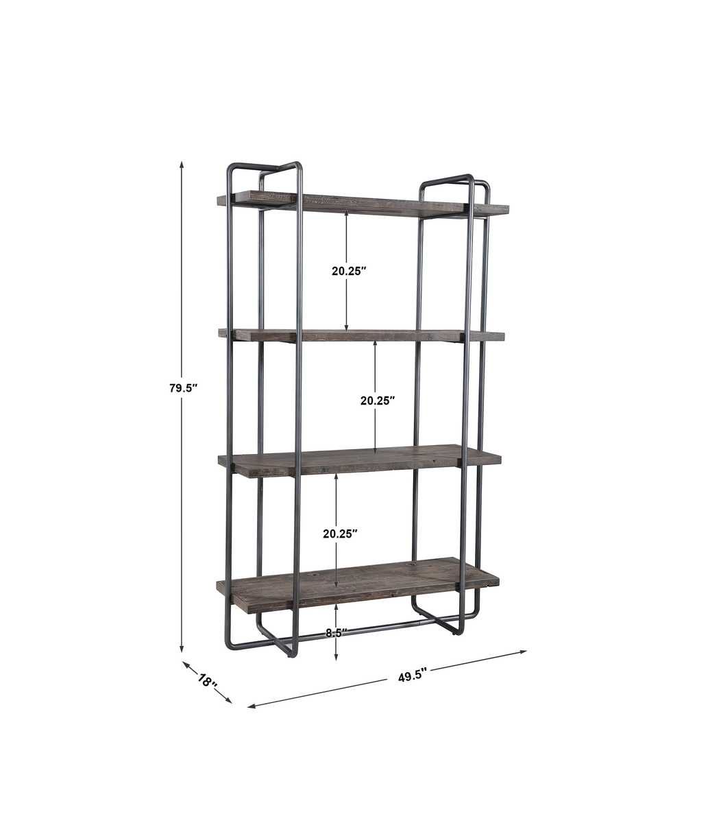 Stilo Etagere – Furniture by Uttermost | Sutter & Vale
