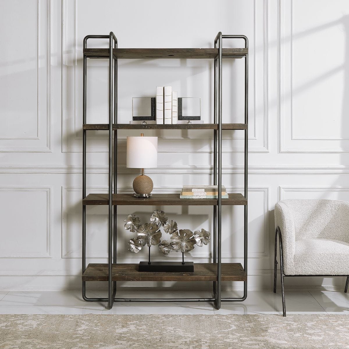 Stilo Etagere – Furniture by Uttermost | Sutter & Vale